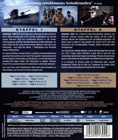 Das Boot Staffel 1 And 2 Blu Ray Jpc