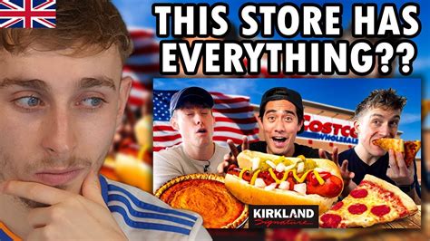 Brit Reacting To Brits Go To Costco For The First Time YouTube