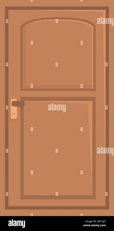 Vector De Dibujos Animados De Icono De Puerta Abierta Puerta Exterior