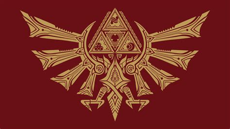 The Legend Of Zelda Arts And Artifacts Triforce By Elizflo On Deviantart