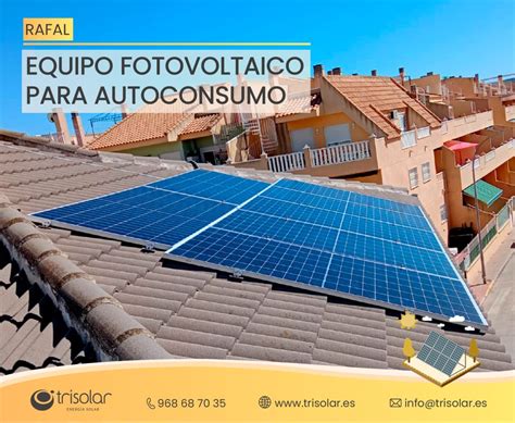 Instalación fotovoltaica en Rafal Alicante Blog Trisolar