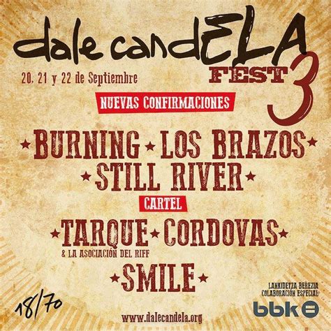 Dalecandela Fest Entrada Gratuita Y Segundas Confirmaciones