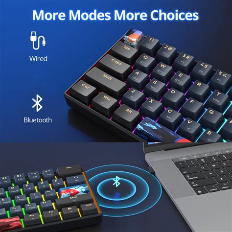 Mua Surmen Gt61 60 Mechanical Gaming Keyboard 60 Percent Rgb Hot