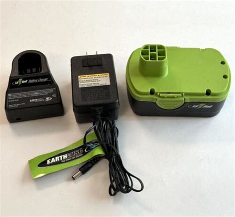 Earthwise Replacement 18 Volt NiCad Battery Plus Charger Read EBay