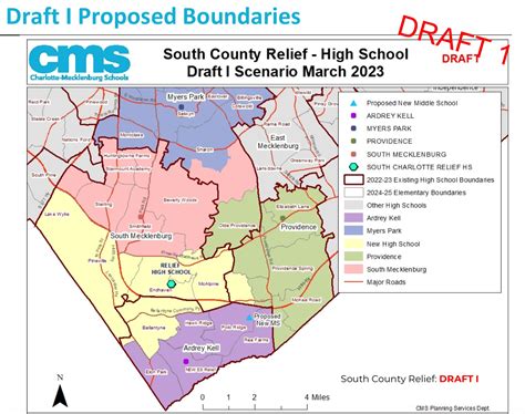 BREAKING CMS Unveils Latest South Charlotte School Boundary Maps