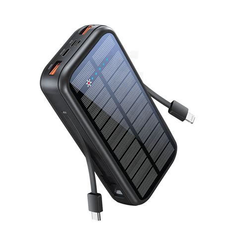 Promate 20000mAh EcoLight™ Solar Power bank - TechTrix | Your Trusted Reliable Technology Partner