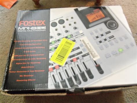 Fostex Mr 8hd Silver Reverb