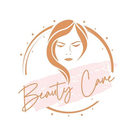 Création De Logo Beauté Et Coiffure Vecteur Premium