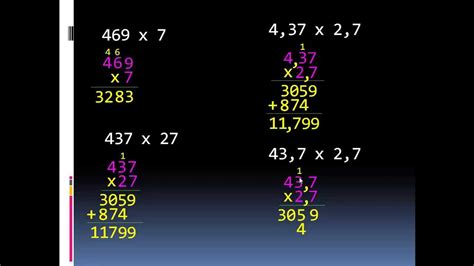 Conta De Multiplicação Com Vírgula Youtube