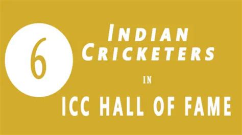 6 Indian Cricketers in ICC Hall of Fame – Cricket Now 24/7