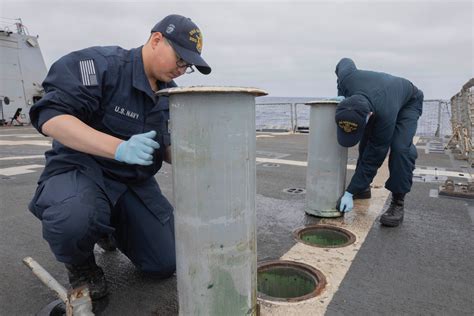 Dvids Images Spruance Sailors Perform Maintenance Image Of