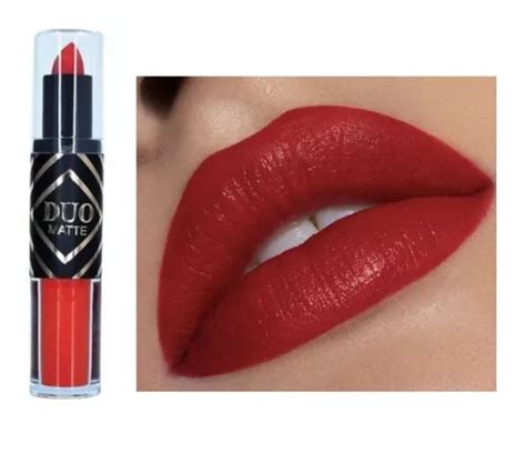 L Piz Labial Mate Duo Con Espejo Ruby Rose Hb Color Mercadolibre