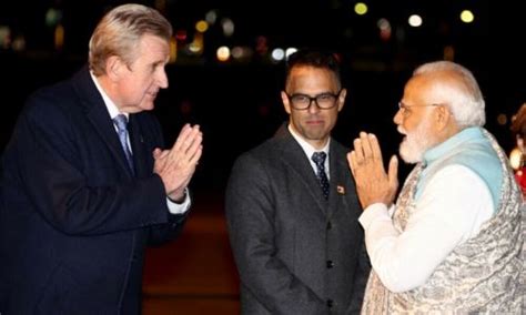 Pm Modi Lands In Sydney Eyeing Economic Ties The Daily Tribune