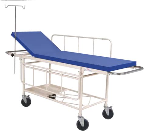 Si Surgical Stretcher Trolley With Mattress Mild Steel At ₹ 16500 In