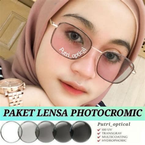 Jual Kacamata Photocromic Normal Kacamata Besi Kotak Paket