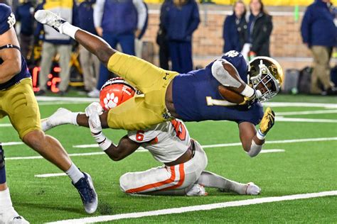 College Football Advanced Data Review Notre Dame 35 Clemson 14 One