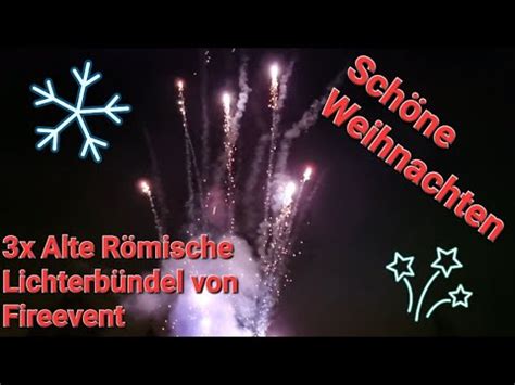 X Alte R Mische Lichterb Ndel Von Fireevent X Silber X Blau