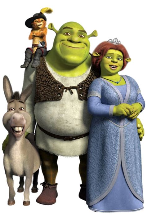 Shrek, Fiona and friends | Shrek character, Shrek, Cartoon wallpaper