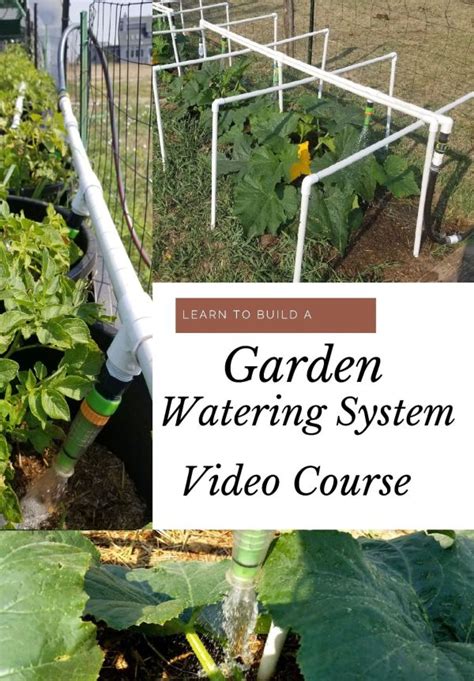 Garden Watering System Video Course – Green Living Off Grid.com