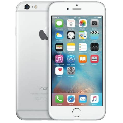 Restored Apple iPhone 6 16GB, Silver - Unlocked GSM (Refurbished) - Walmart.com