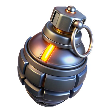 timeless urban Plasma grenade, explosive device, sci-fi weaponry. NO