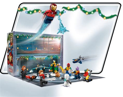 Lego Marvel Adventskalender Bilder Der Minifiguren