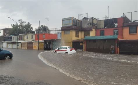 Fuertes Lluvias Producen Inundaciones En Cuautitlán Izcalli El Universal