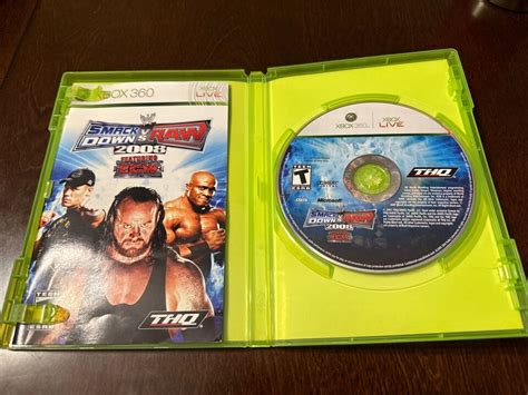 Wwe Smackdown Vs Raw Featuring Ecw Microsoft Xbox Vg