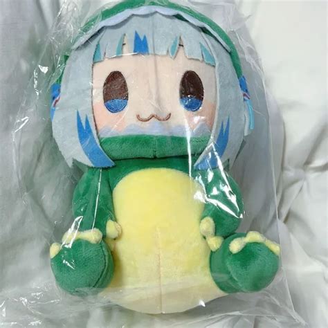 Hololive English Myth En Dino Gawr Gura Plushie Plush Stuffed Doll New