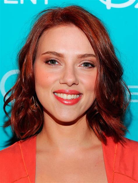 Scarlett Johansson Short Red Hair Avengers