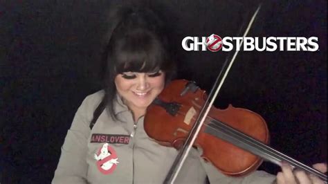 “ghostbusters Theme Song” Violin Cover By Emily Anslover Youtube