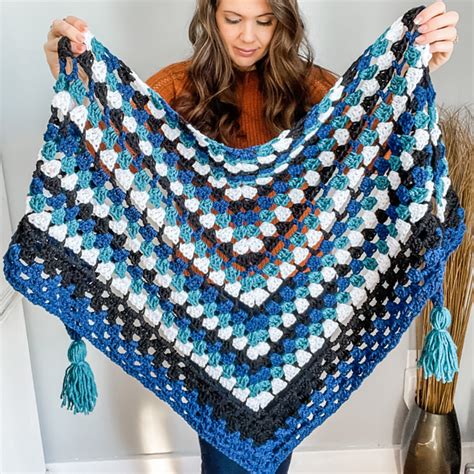 Ravelry Forest Trail Triangle Shawl Pattern By MJ S Off The Hook Designs