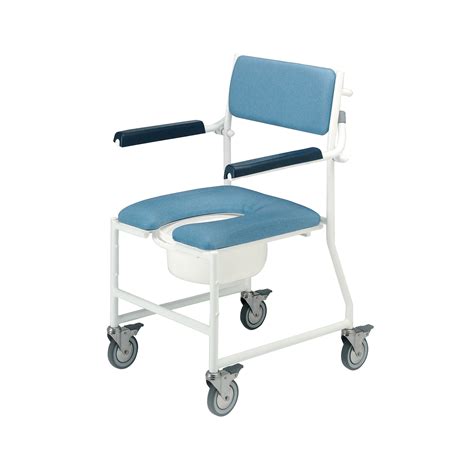 gbc deluxe dual mobile shower chair roma medical