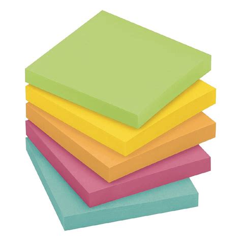 Post It Notes Jaipur Collection 76mm X 76mm Multi Coloured Warehouse