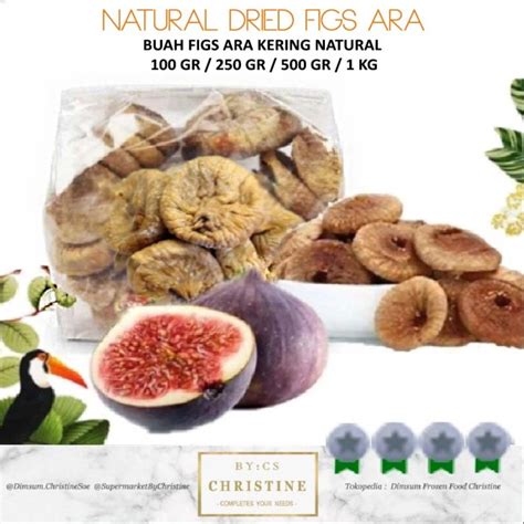 Jual Buah Kering Dried Figs Fig Organic Organik Dry Buah Ara Kering