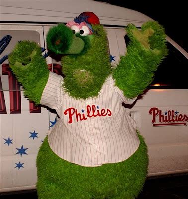 MLB Baseball Mascots: Phillie Phanatic Philadelphia Phillies Pictures