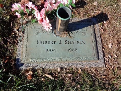 Hubert Jessie Shaffer 1904 1966 Find A Grave Memorial