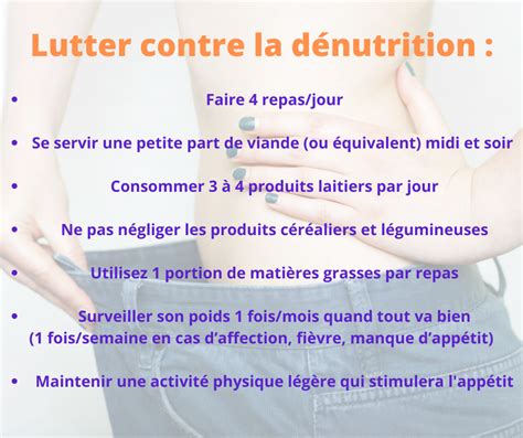 Semaine Nationale De La Dénutrition 12 Au 19 Novembre Actualité