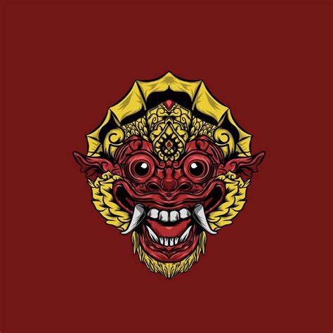 Barong Bali Illustration Traditional Culture 21187267 Vector Art At Vecteezy