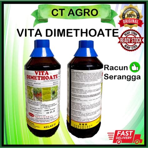 Vita Dimethoate L Racun Serangga Ready Stock Dimethoate Ulat