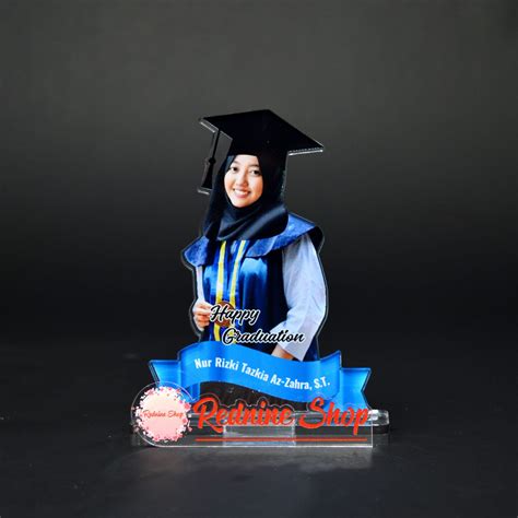 Plakat Custom Akrilik Kado Wisuda Kado Wisuda Custom Lazada Indonesia