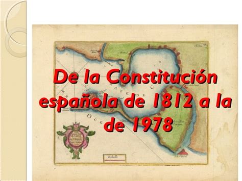 Las constituciones españolas desde 1812 PPT