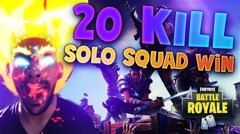 Kill Solo Squad Win Fortnite Battle Royale Youtube