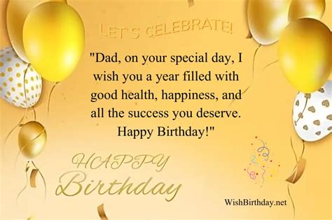 Father Birthday Quotes [2024] - Wish Happy Birthday To Dad