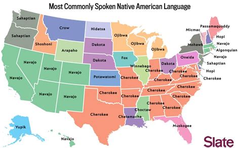 Most Commonly Spoken Native American Language : r/MapPorn