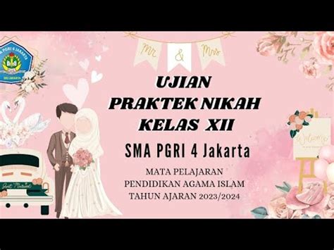 UPRAK BAB NIKAH Kelas XII MIPA 2 SMA PGRI 4 Jakarta YouTube