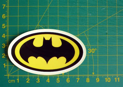 Batman Shield Logo Sticker Decal On Luulla