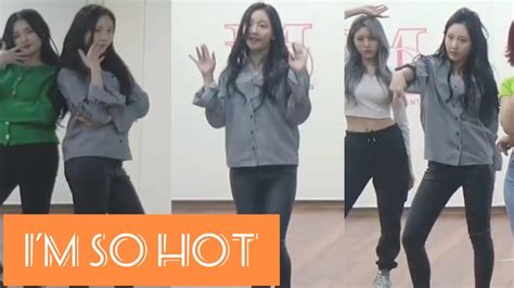 Momoland Nayun I M So Hot Dance Practice Focus Youtube