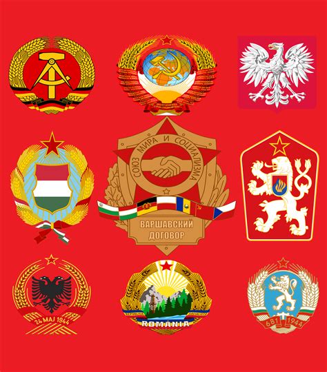 Warsaw Pact decorative banner design : r/anyflags