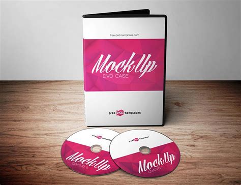 Free DVD Case Mockup | Mockuptree